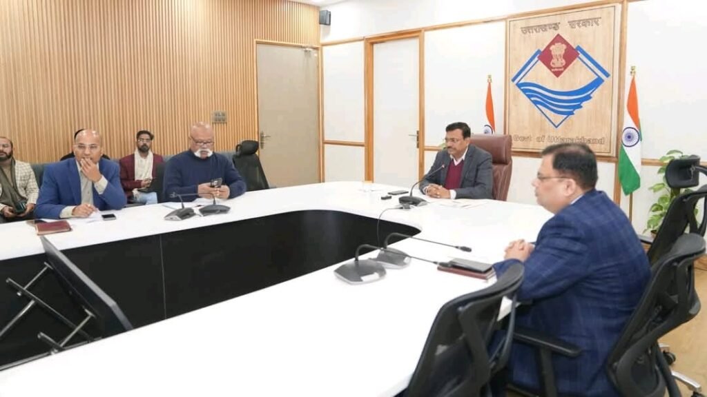 प्रधानमंत्री द्वारा शिलान्यासित परियोजनाओं की प्रगति की समीक्षा बैठक