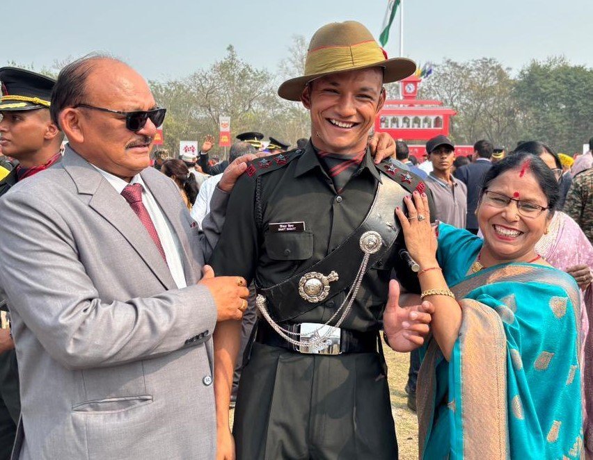 कामयाबी : स्मिथ बिष्ट बना गोरखा रेजीमेंट में लेफ्टिनेंट